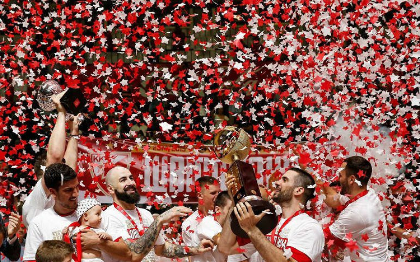 Zvezda četvrti put zaredom prvak Srbije!