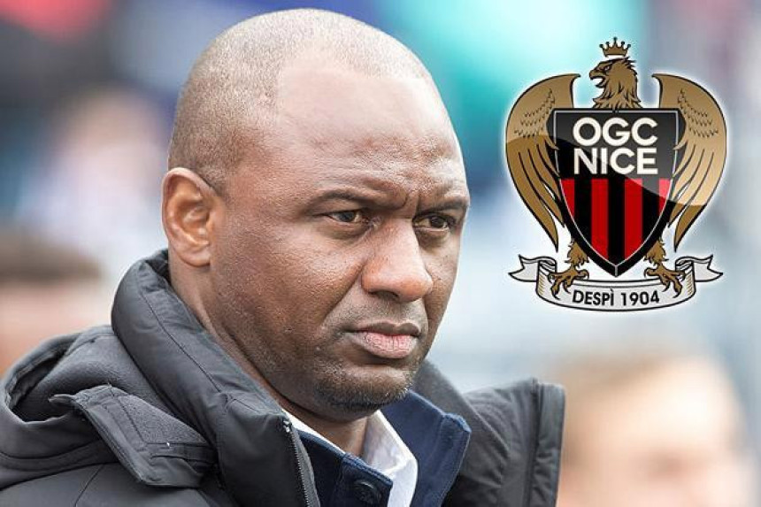 Legenda Arsenala na klupi Nice!