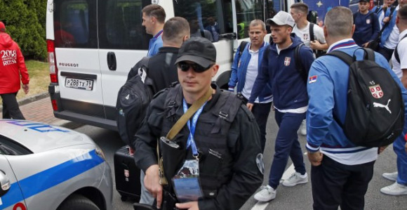 Rusi dočekali "Orlove" - jedna boja, jedna vjera, jedna krv!