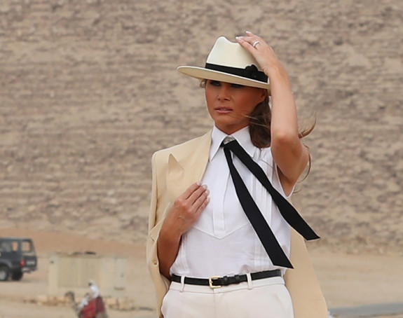 Melanija ponovo osvojila javnost