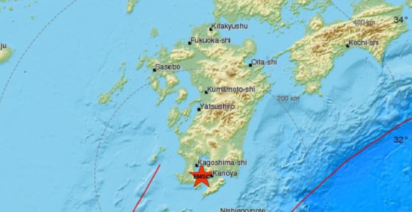 Jak zemljotres pogodio Japan