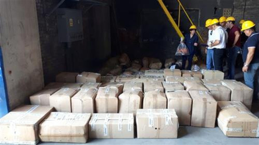 Uništeno 500 kilograma droge