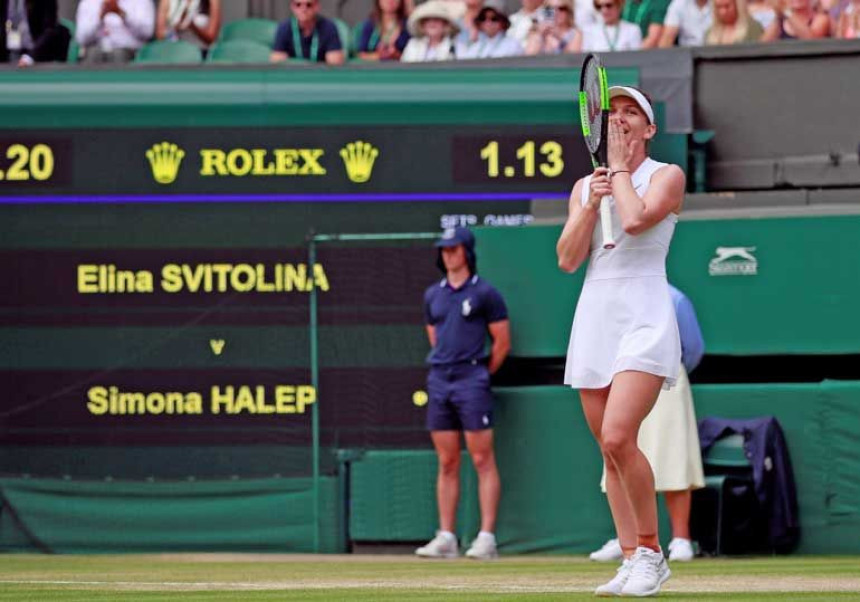 Simona Halep prvi put u finalu Vimbldona!