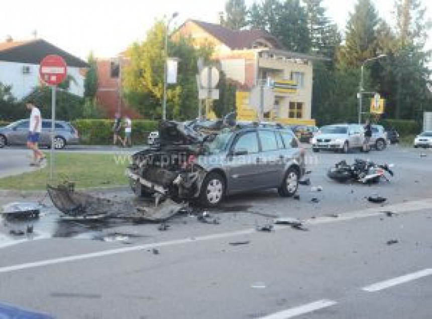 Motociklista poginuo u Prijedoru