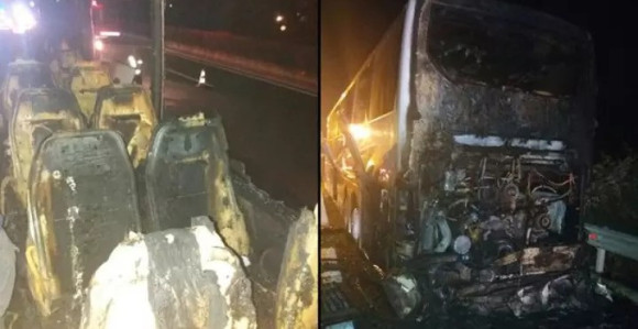 Grčka: Zapalio se autobus pun srpskih turista