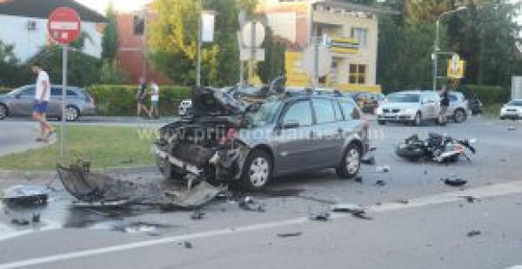 Мотоциклиста погинуо у Приједору