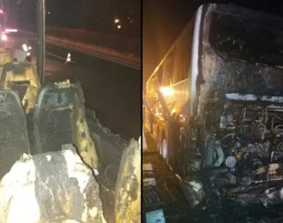 Grčka: Zapalio se autobus pun srpskih turista