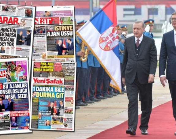 Naslovne strane turskih novina