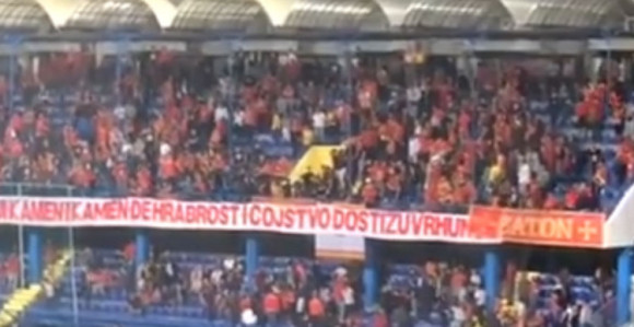 Tuča navijača u Crnoj Gori