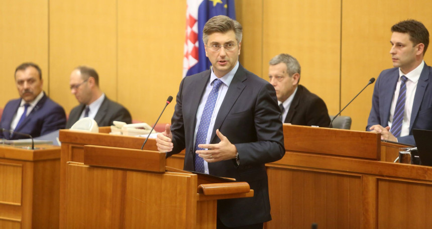 Plenković dobio podršku Sabora