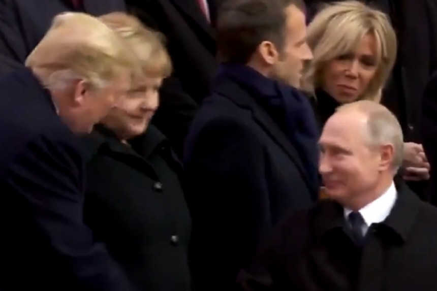 Pariz: Rukovali se Putin i Tramp