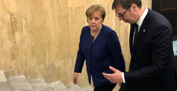 Vučić o Kosovu sa Merkelovom 