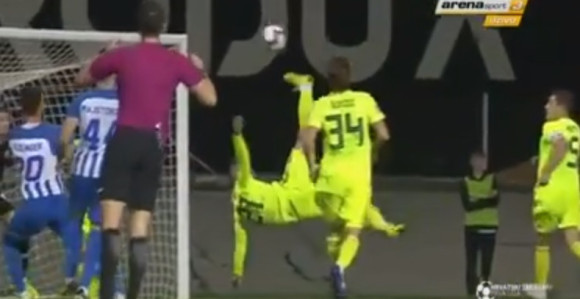 Video: Gol sezone u Hrvatskoj - kakve makazice!