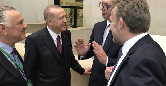 Vučić sa Bakirom i Erdoganom