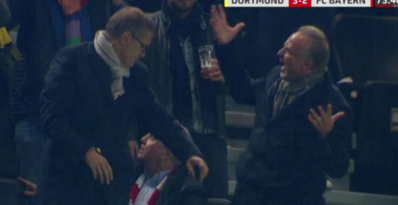 Kupanje pivom: Henes i Rumenige istuširani na Vestfalenu!