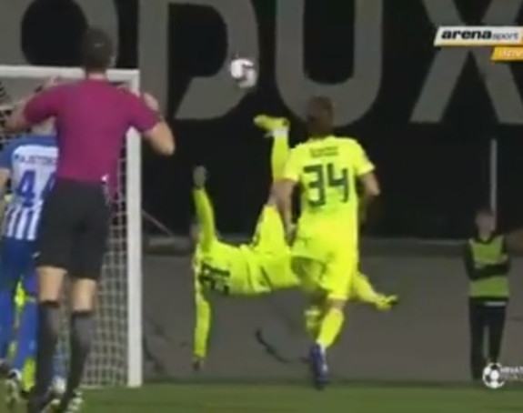Video: Gol sezone u Hrvatskoj - kakve makazice!