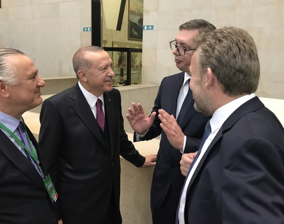 Vučić sa Bakirom i Erdoganom