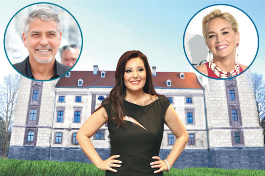 Snimanje filma u dvorcu pjevačice