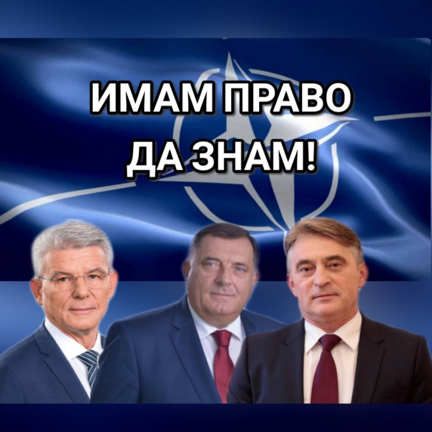 Шаровић потписао петицију "Имам право да знам"