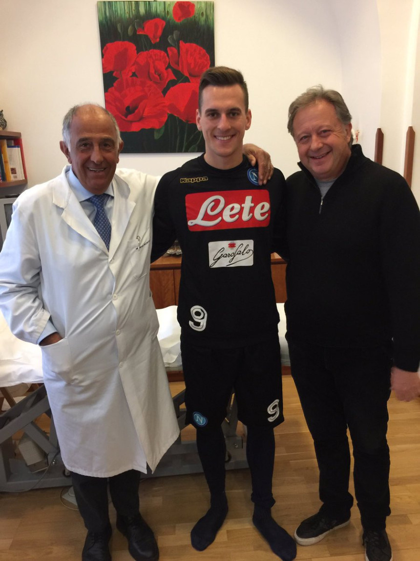 Zvanično: Milik se oporavio!