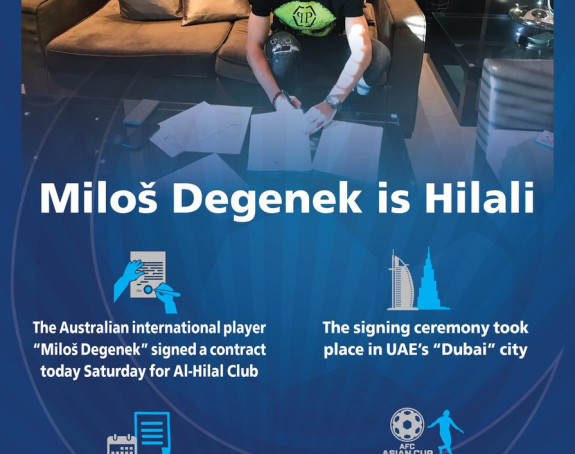 Degenek potpisao!