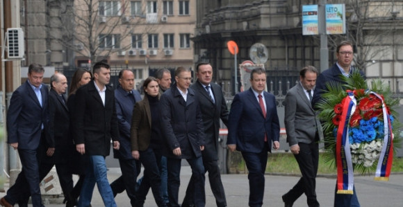 Vučić odao poštu Zoranu Đinđiću