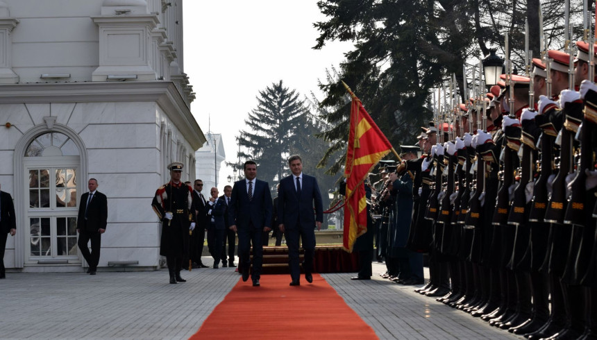 Denis Zvizdić sa Zoranom Zaevim