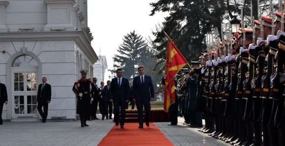 Denis Zvizdić sa Zoranom Zaevim