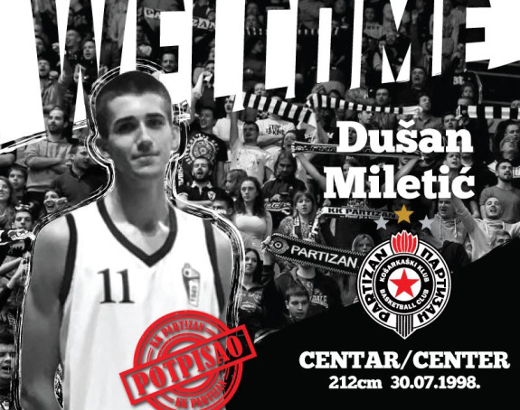 Partizan ima novog centra!
