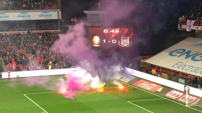 BEL: Veliki derbi Standarda i Anderlehta PREKINUT!