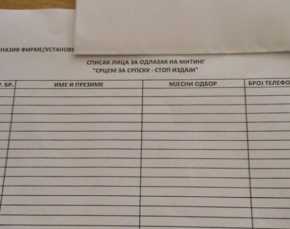 Demokratija na SNSD način: Protest ili otkaz