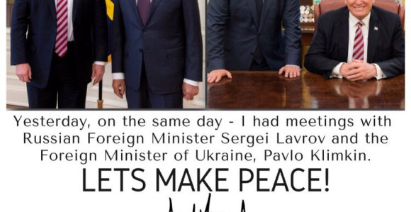 Tramp: - Hajde da gradimo mir!