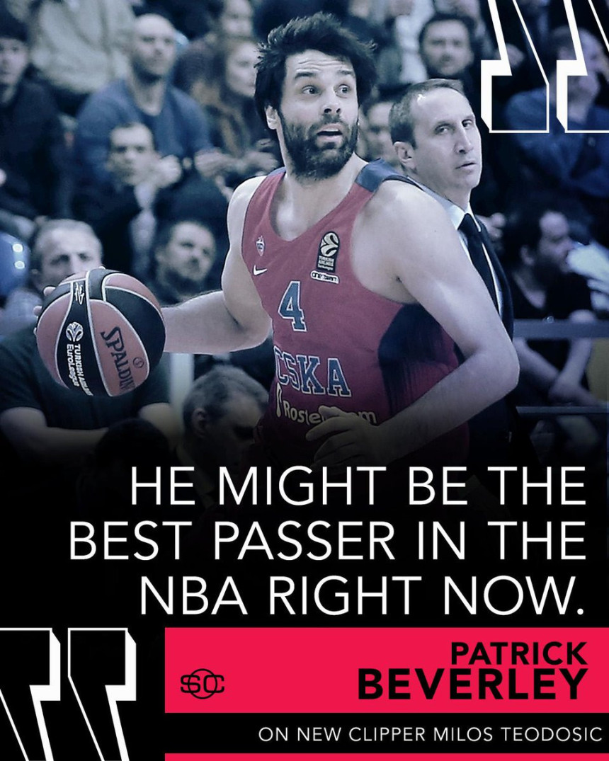 Zašto je Teodosić uvjeren da će uspjeti u NBA?