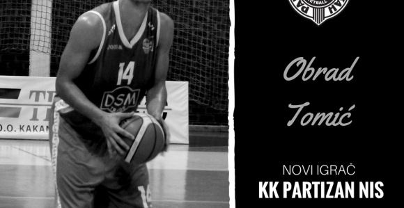 Томић у Партизану: Да заслужим повјерење навијача!