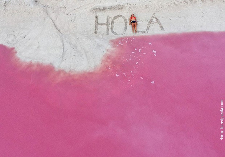 Nije „Fotošop“ – ružičasta laguna kao iz bajke