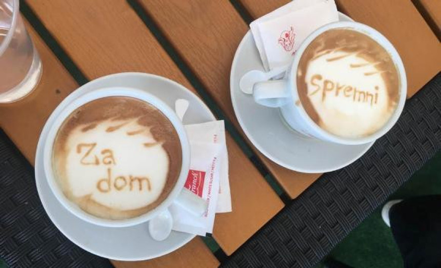 Nova provokacija: “Za dom spremni” i na kafi