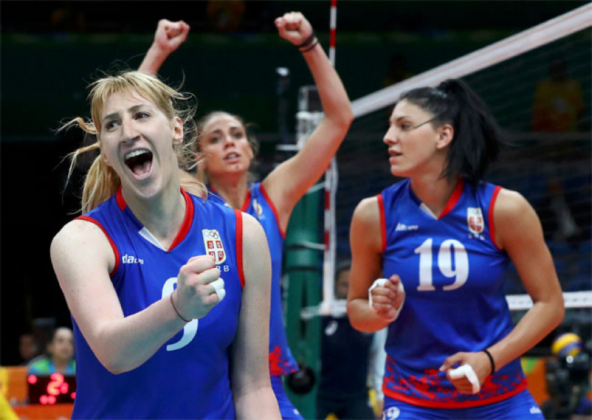 OI: Odbojkašice Srbije deklasirale svjetske vicešampionke!