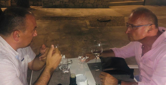 Neformalni susret dvojice ministara u Brelima