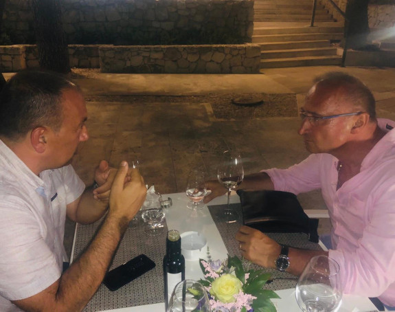 Neformalni susret dvojice ministara u Brelima