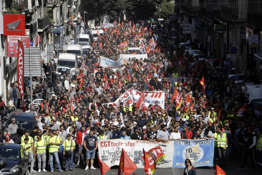 Protesti protiv reforme zakona