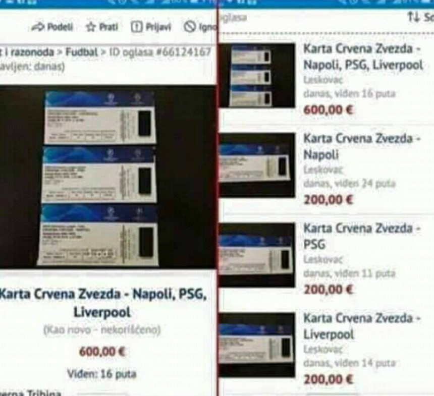 Tapkaroši deru Zvezdaše na internetu!