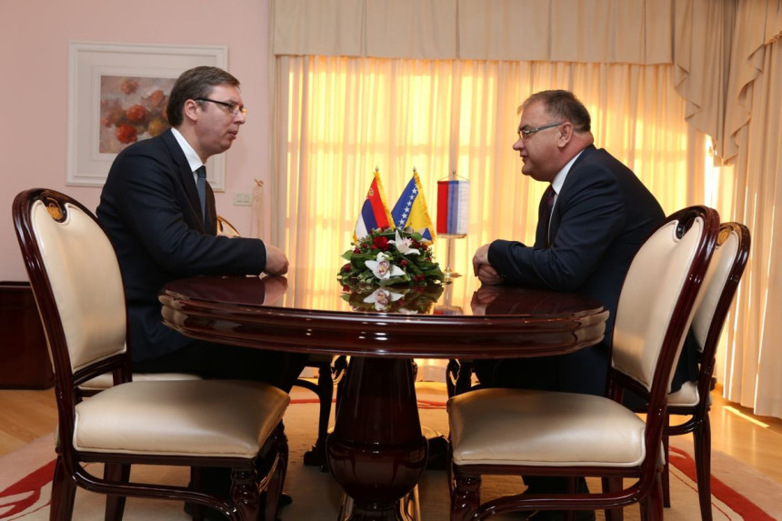 Beograd: Sutra susret Ivanića i Vučića