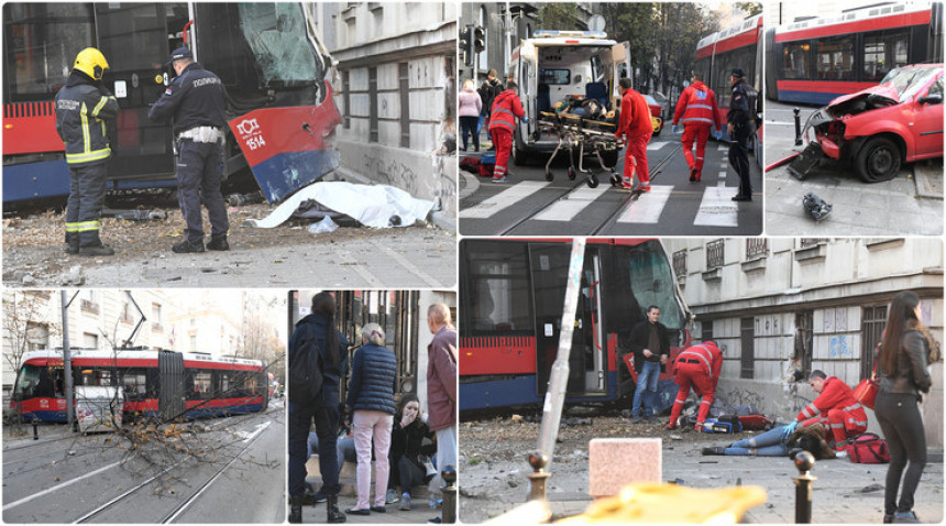 Beograd: Tramvaj izletio iz šina