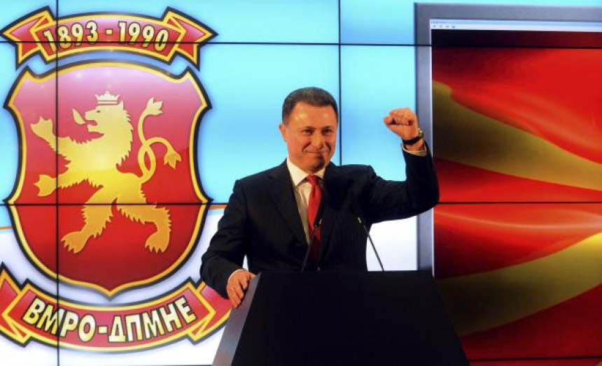 Gruevski dobio "za dlaku", Zapad ćuti