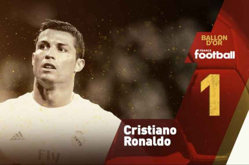 Ronaldo osvojio Zlatnu loptu!