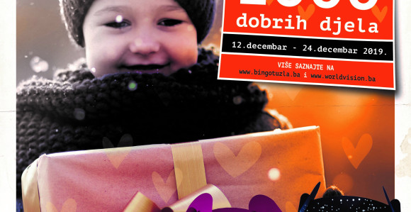 1000 poklona – 1000 dobrih djela!