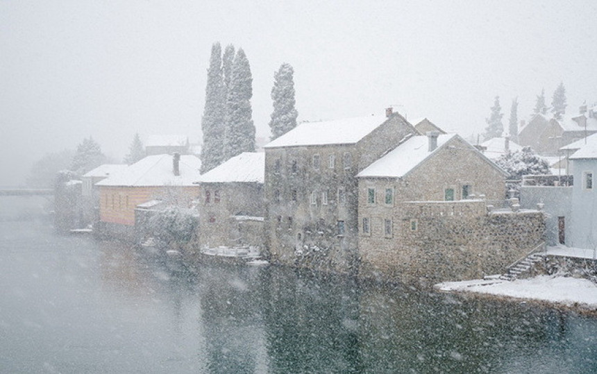 Popucale cijevi, poplavljeno Trebinje