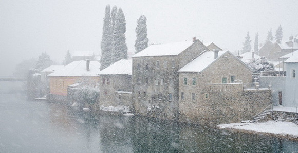 Popucale cijevi, poplavljeno Trebinje