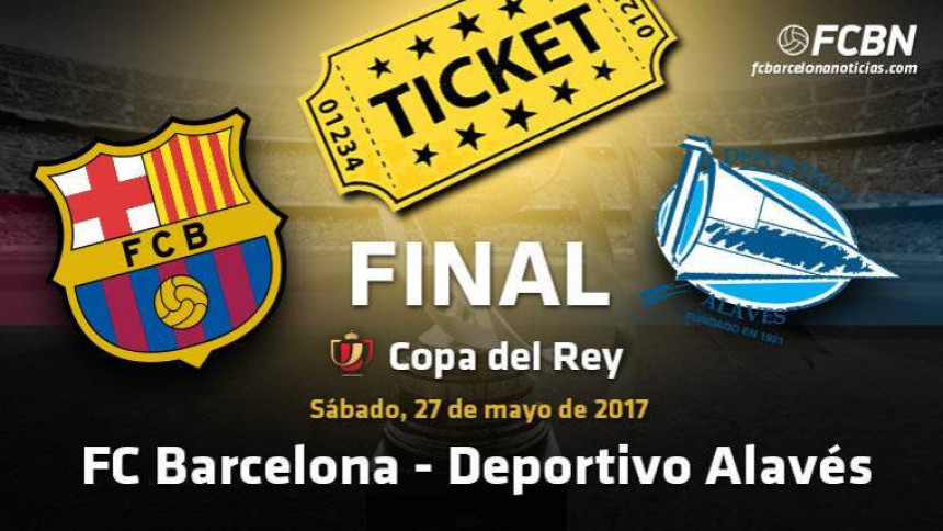 Одлучено: Финале Купа Краља, Барселона - Алавес, у Мадриду!