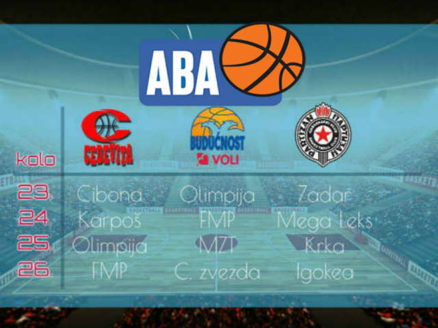 ABA - Kalkulacije: Kako Partizan može do drugog mjesta? Uzda se u sebe, Zvezdu i Olimpiju...